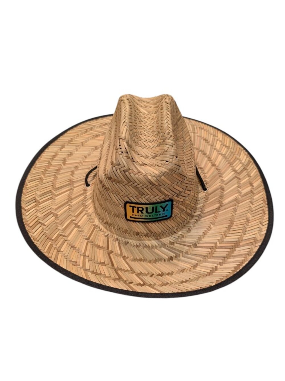 Truly Hard Seltzer Straw Hat Beach Hat Golf Hat One Size Sun Chain Strap
